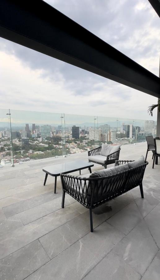 Loft Con Increible Vista Zona Polanco Condesa - Gym Y Business Center Apartment Mexico City Exterior photo